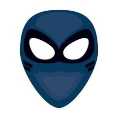 Superhero mask character