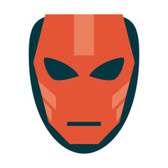 Superhero mask character