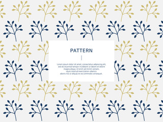 Vector Seamless pattern.