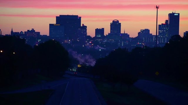 Downtown Columbia South Carolina at Sunrise
