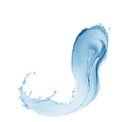 water splash on white backgound,water