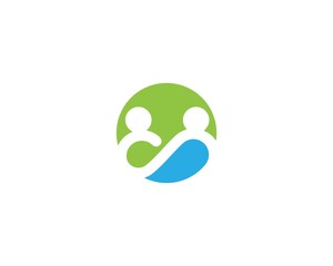 community care Logo template