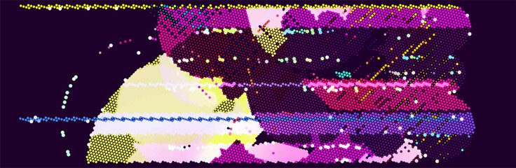 abstract vector background-Dot Graphics 