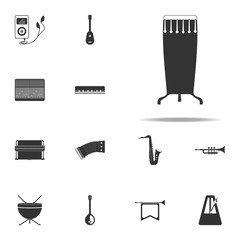 Kpalogo icon. Music Instruments icons universal set for web and mobile