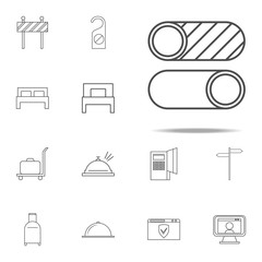 smart button on smartphone icon. web icons universal set for web and mobile