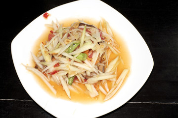Green papaya salad