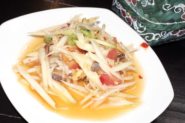 Green papaya salad