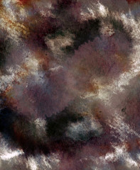 Wild and vibrant abstract watercolor or ink painting on grunge paper texture.