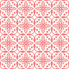 floral seamless ornamental pattern
