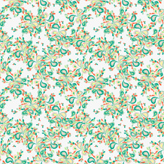 plant pattern colored background quality illustration