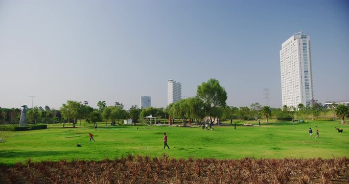 Ecoparque Metropolitano de Puebla Barroco. A community park located just behind the Barroco museum in Puebla, Mexico. 