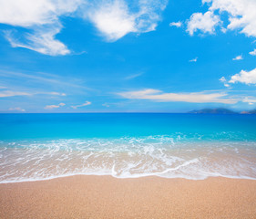 beach and beautiful tropical sea