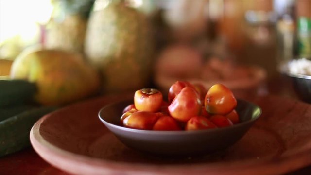 Cucumbers & Persimmons