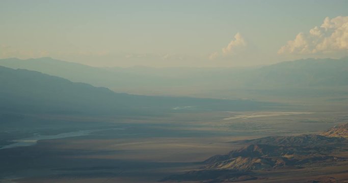 View seen from Dante's Peak in Death Valley National Park, California