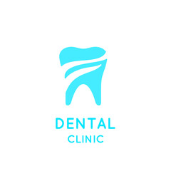 Vector logo for a dental clinic