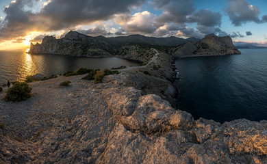 Sunset on Cape Kapchik