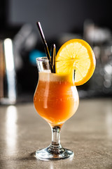 cocktail in the bar