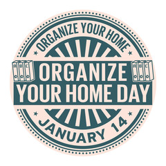 Organize Your Home Day