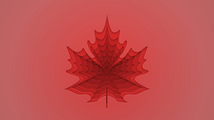 Fototapeta premium Background in paper style.