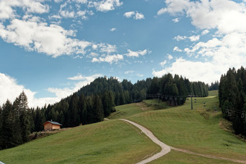 Auronzo di Cadore, Italy: Mountain lift in the summer.