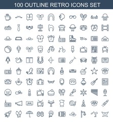 100 retro icons
