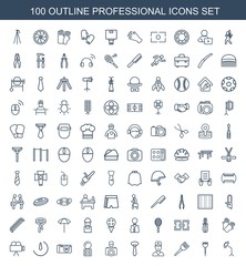 100 professional icons