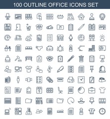 100 office icons