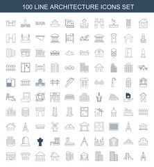 100 architecture icons