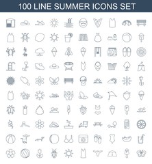 summer icons