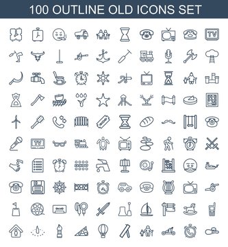 100 old icons