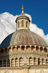 Fototapeta na wymiar Dome of Siena Cathedral - Tuscany Italy