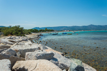 Costa smeralda beaches most beautiful seaside in Sardinia Italy Principe pevero