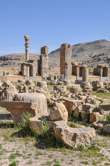 Fototapeta premium Ruins of ancient Persepolis, Iran