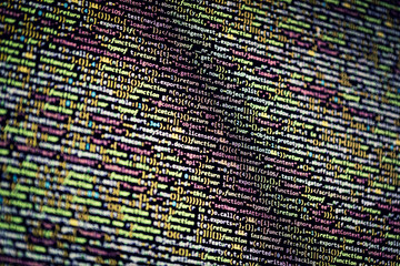 cyberspace - open program source code concept