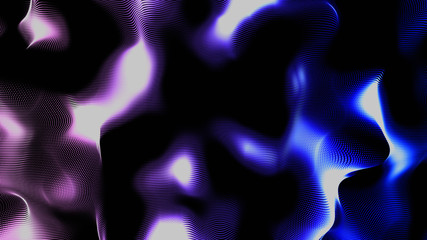 Colorful background of flowing fabric. Smooth and soft.