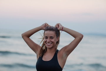 Portrait of a Sportswoman