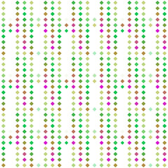 Abstract seamless pattern background with multicolored various rhombuses.