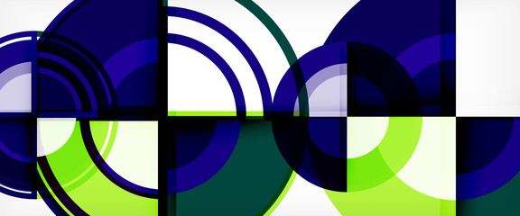 Modern geometric abstract background