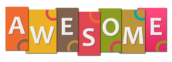 Awesome Colorful Stripes Rings 