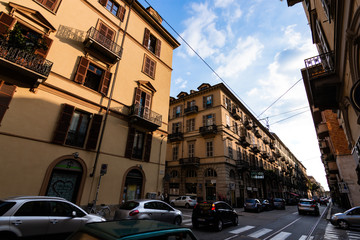 Streets  of Turin Piedmont Torino Lovely city of Italy Italia