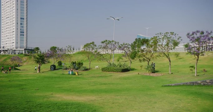 Ecoparque Metropolitano de Puebla Barroco. A community park located just behind the Barroco museum in Puebla, Mexico. 