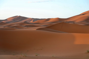 Wüste Erg Chebbi, Merzouga, Marokko, Afrika