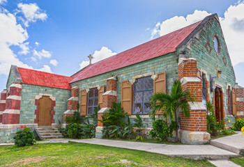 St. Barnabas Anglican Church at Antigua, West Indies