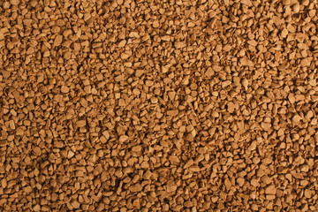 Ground coffee beans