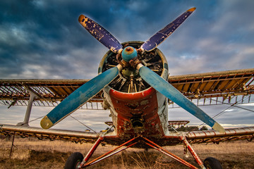 plane in the sky