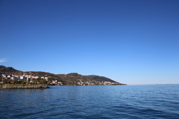 Fototapeta na wymiar Black sea region coast Turkey