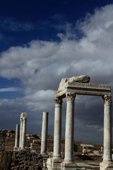 ruins of ancient greek temple