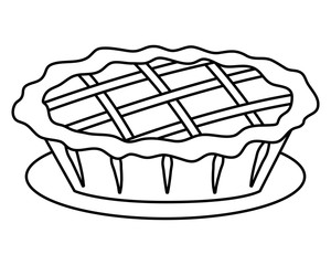 thanksgiving day pie