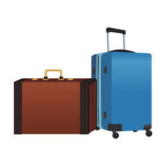 travel briefcase icon