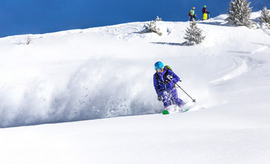 joy of back country skiing